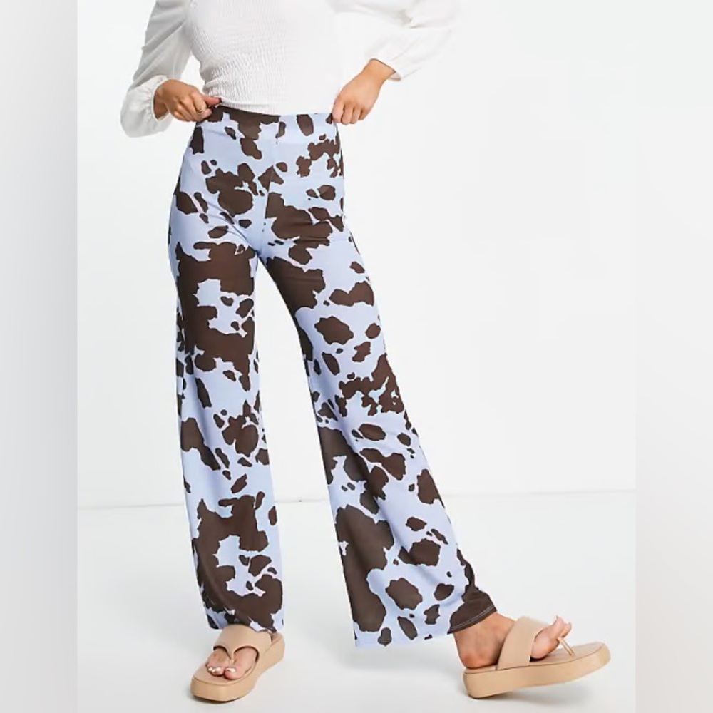 Cow Print Pants ASOS - Picture 3 of 3